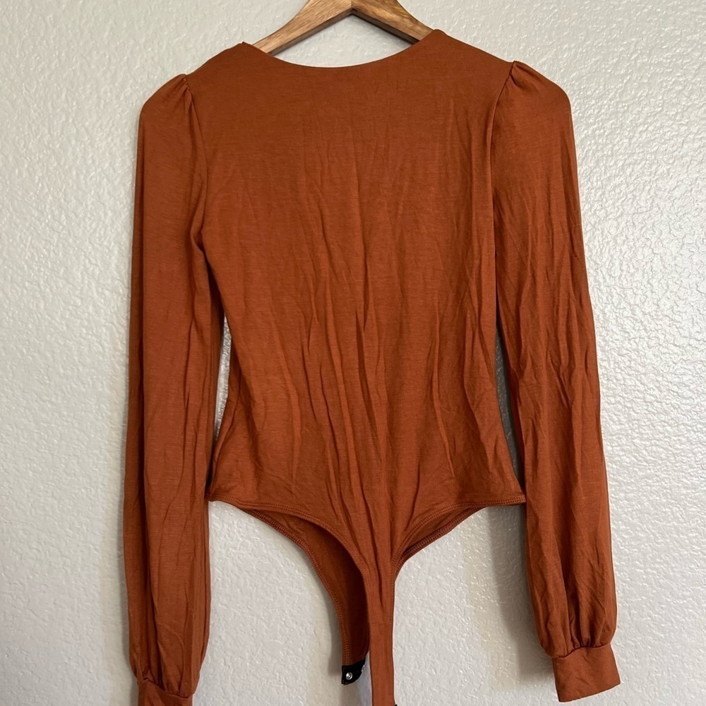 Bundle of 3 Kaylene V-Neck Balloon Sleeve Bodysuits - Picture 9 of 15